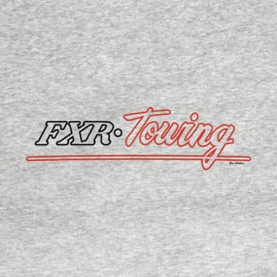 F X R - Towing Pinstripe Black and Orange T-Shirt T-Shirt